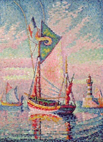 De Haven van Concarneau door Paul Signac